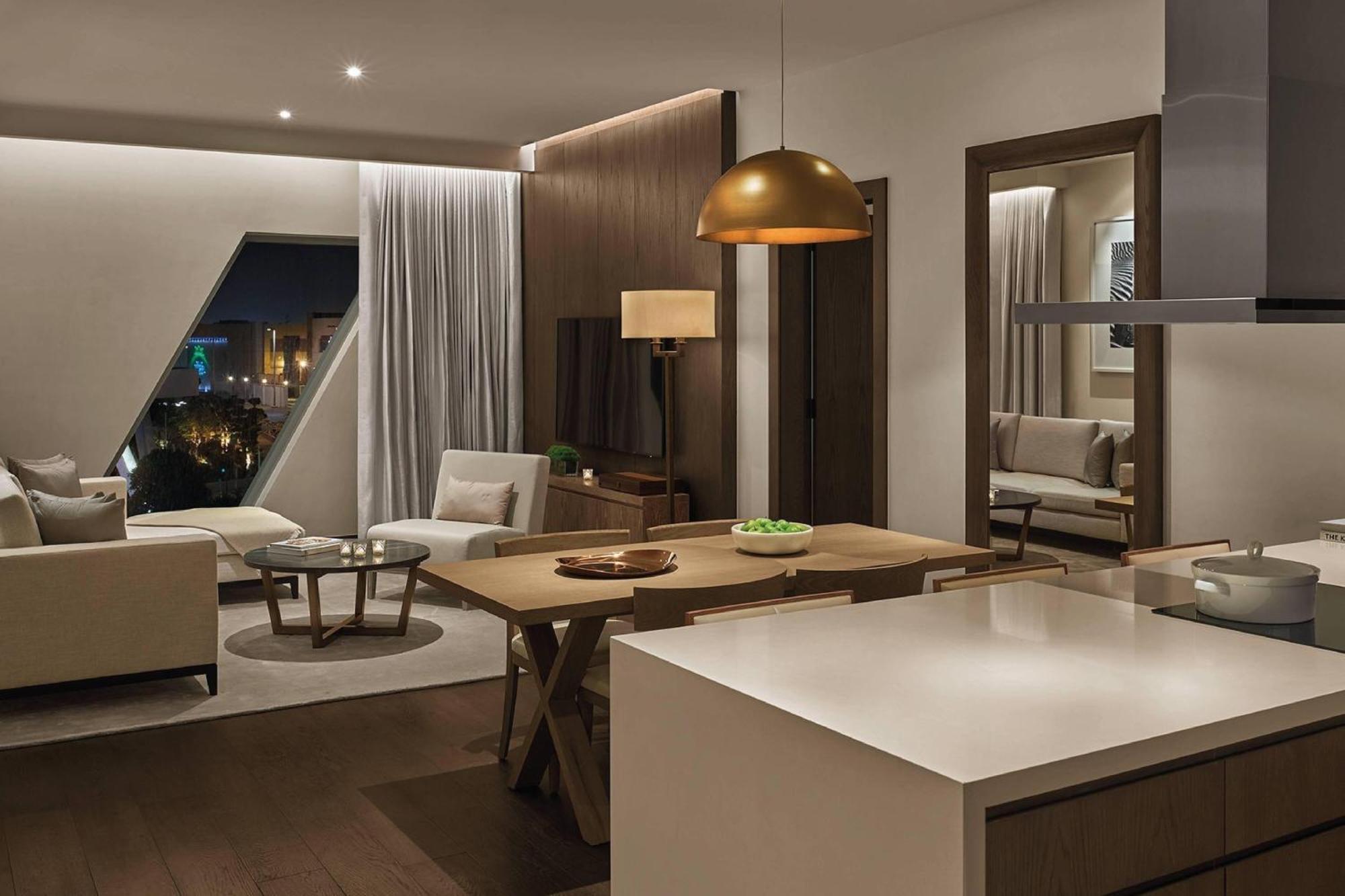 The Abu Dhabi Edition Екстер'єр фото The interior of a typical apartment
